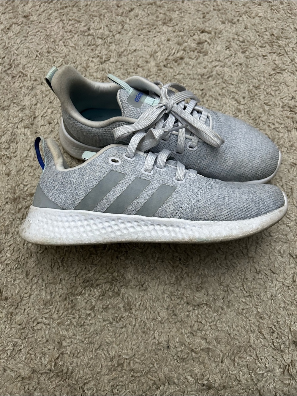 Adidas Puremotion Cloudfoam Running Shoes Women’s Size 7 Gray